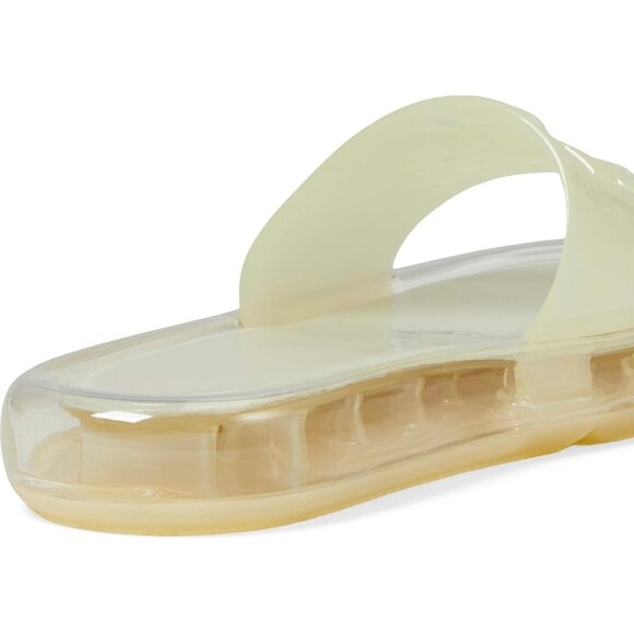 NEW Tory Burch Bubble Jelly Slides Slip on New Ivory Sandals Women's Size 8 - Picture 6 of 12